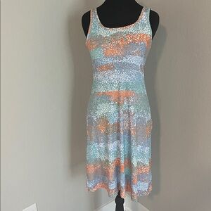 Columbia Omni-Freeze Advanced Cooling Top - Teal Print XS